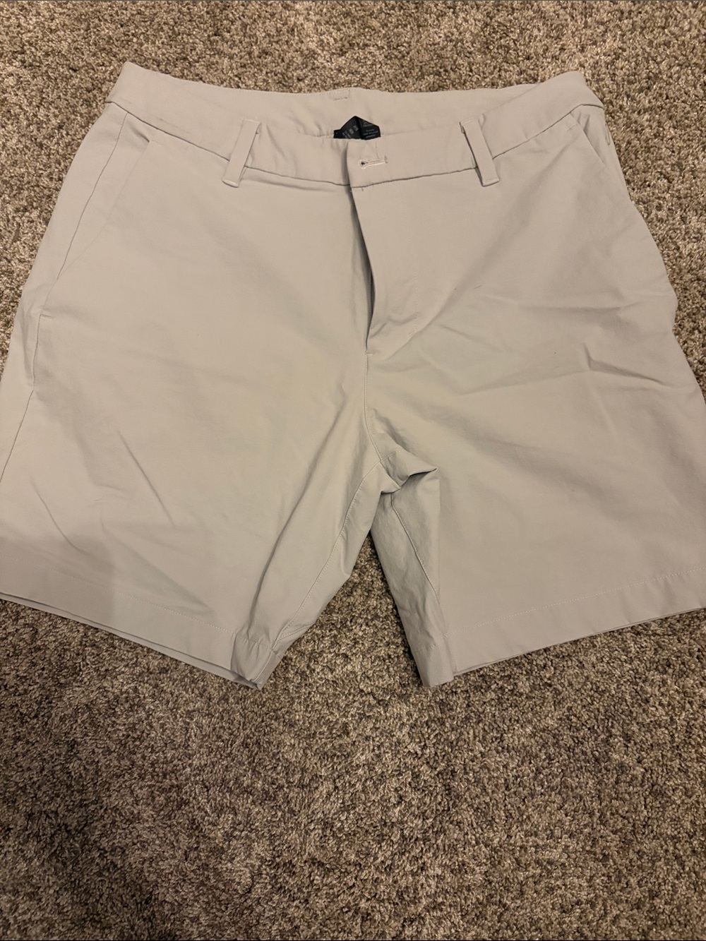 Men's Light Gray Lululemon Casual Shorts
